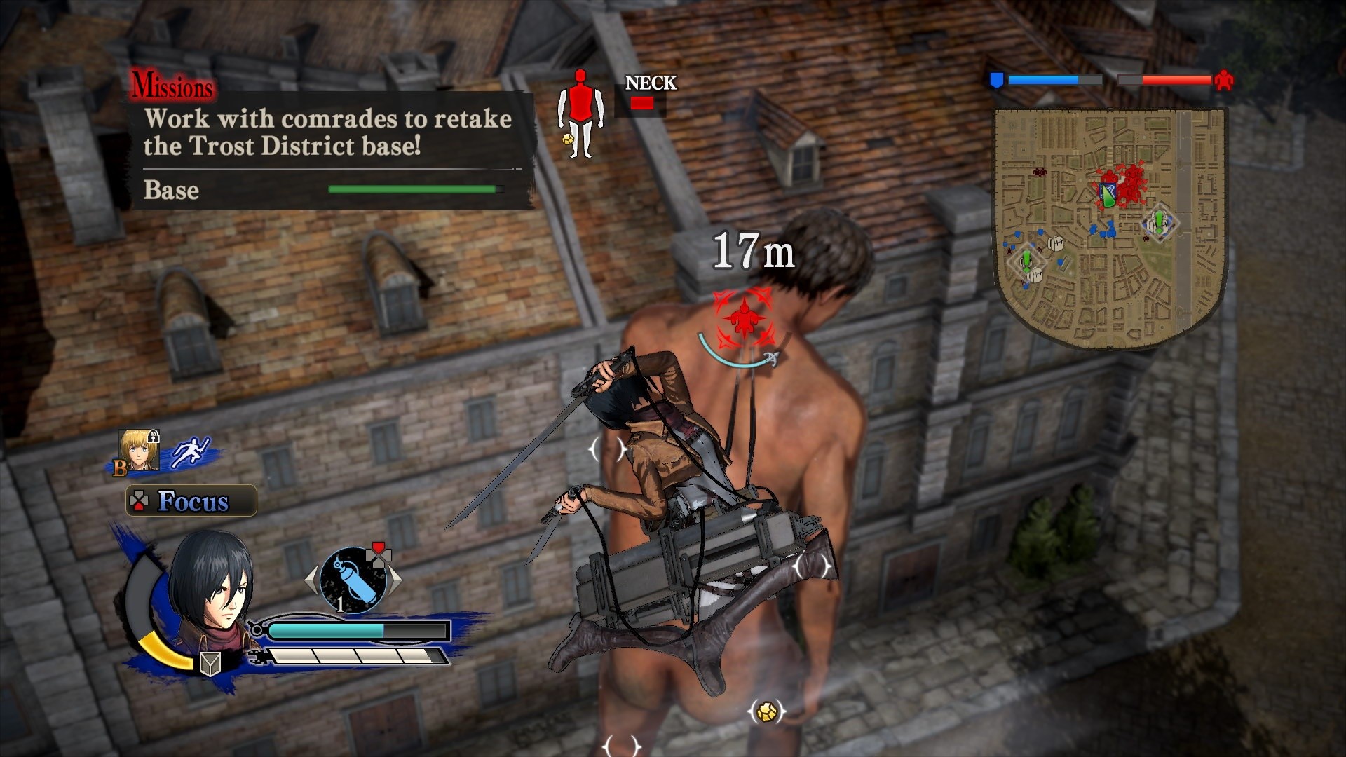 Attack on Titan: Wings of Freedom - Imagen 47